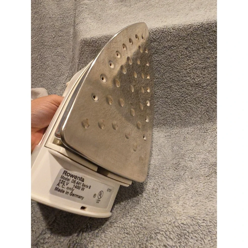 Rowenta‎ Professional Inox Steam Iron DE 841 Serie A Stainless Tested Germany